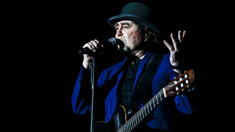 Joaquín Sabina comienza una gira con su nuevo disco, "Lo niego todo"