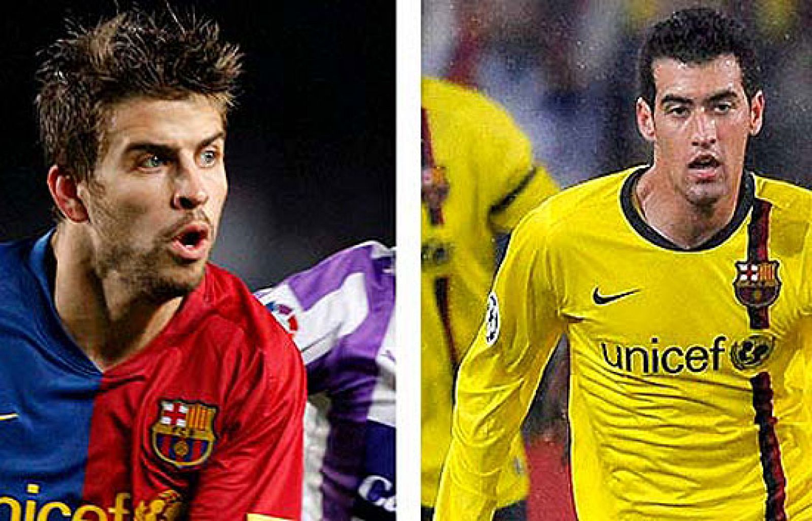 Los canteranos del Braça, Piqué y Busquets, han sido convocados por Vicente del Bosque para el amistoso contra Inglaterra.