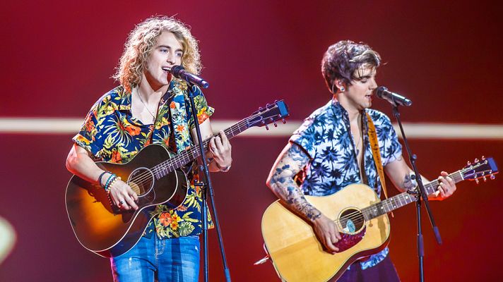 Eurovisión - El primer minuto: Manel Navarro canta "Do it for your lover"