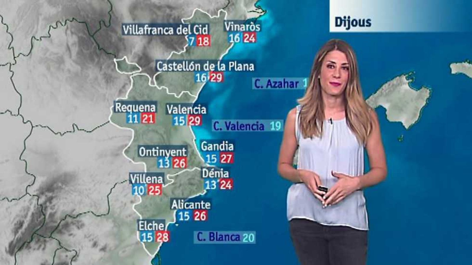 El tiempo en la Comunidad Valenciana - 10/05/17 - ver ahora