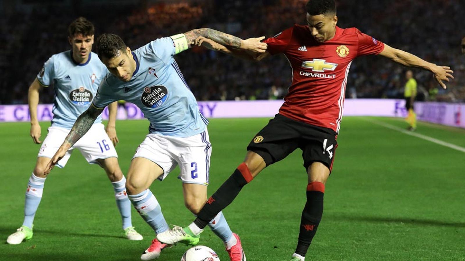 El Celta ya está en Manchester para intentar la remontada | Ver