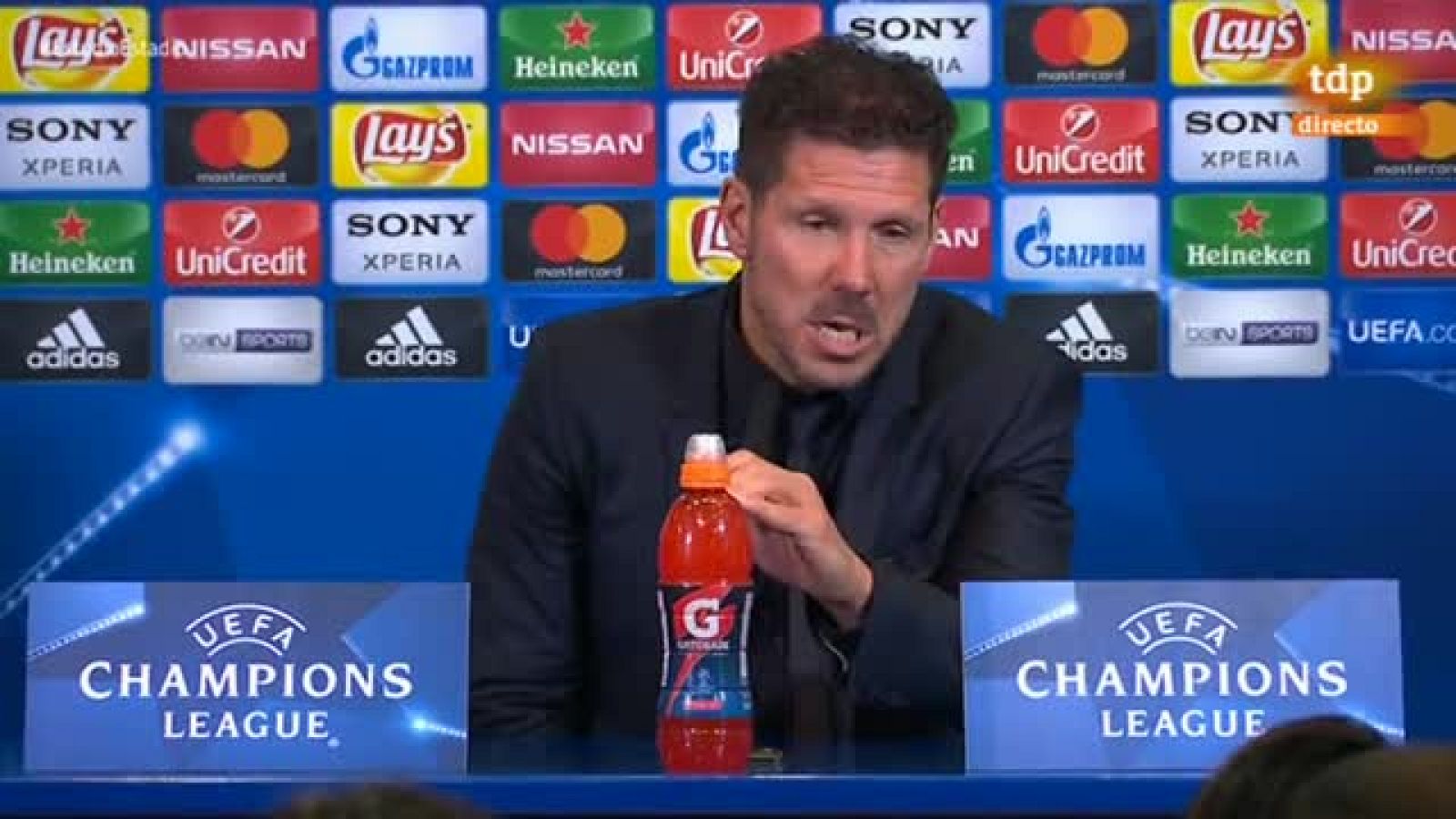 Simeone: "Es una pena no poder clonar a algunos jugadores" - Champions League | Ver