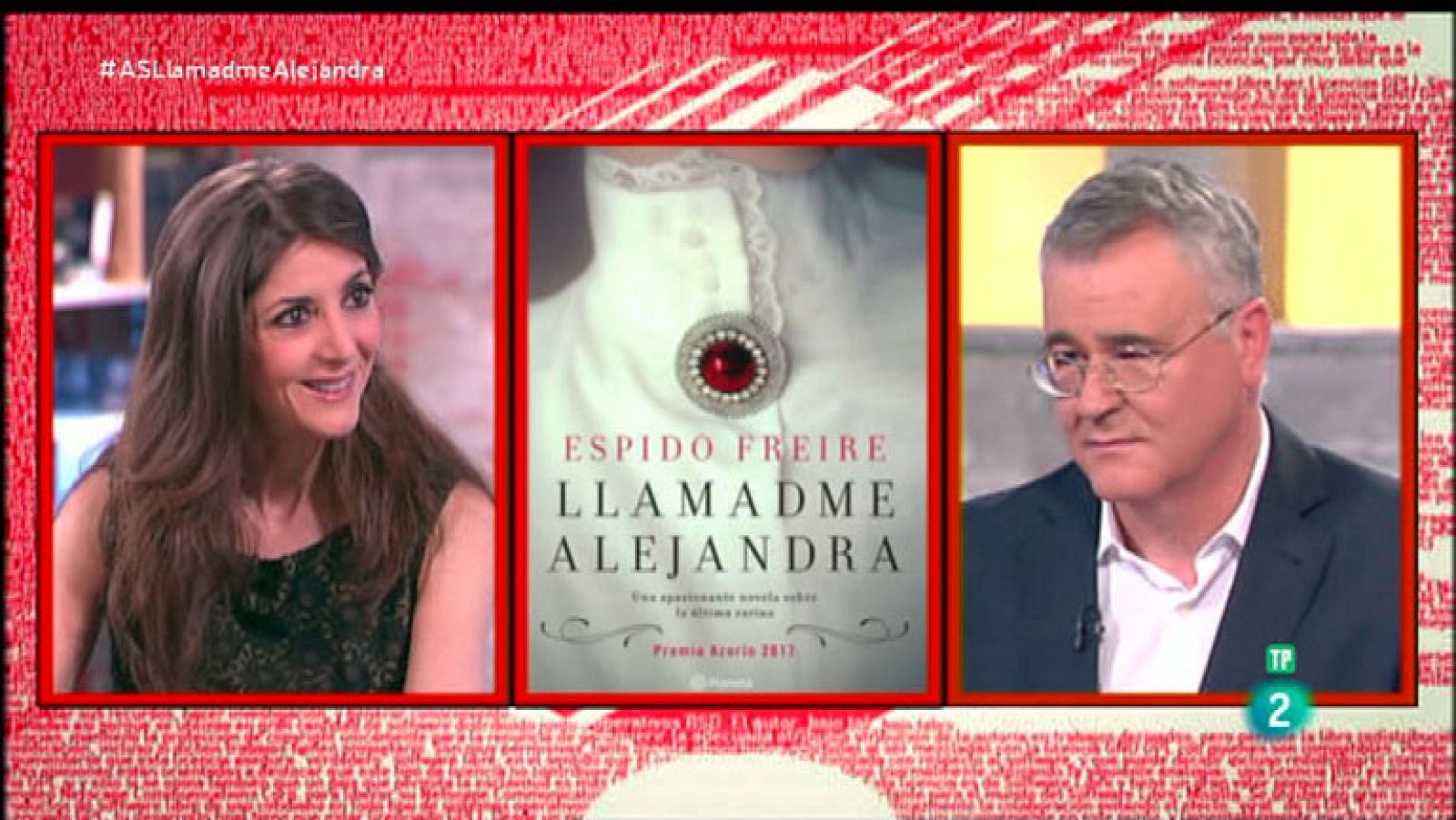La Aventura del Saber. TVE. Espido Freire. 'Llamadme Alejandra'