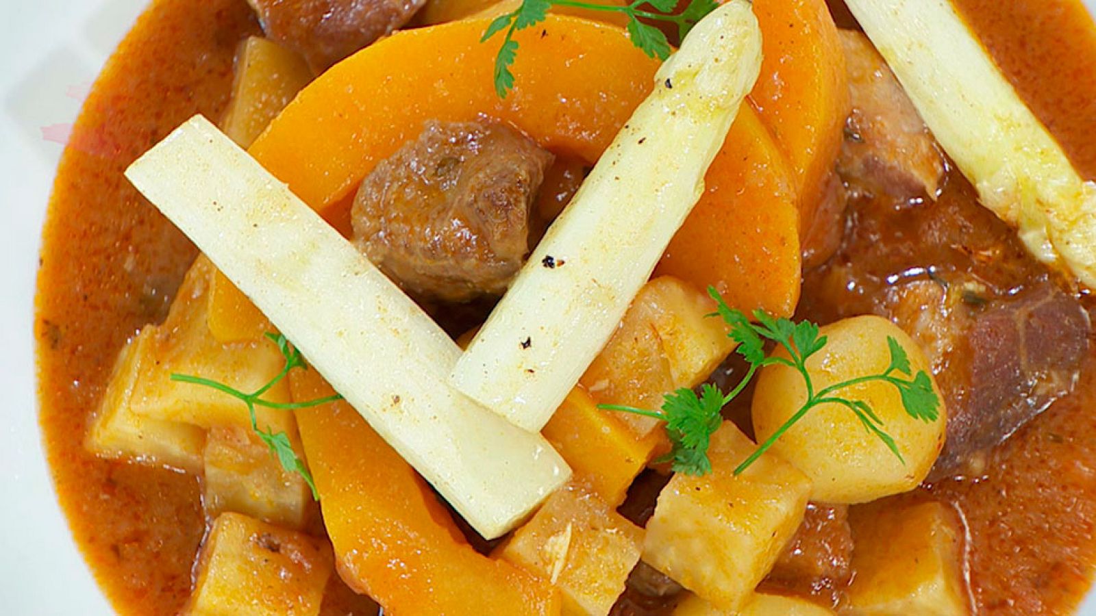 Torres en la cocina - Ragú de cerdo con verduritas