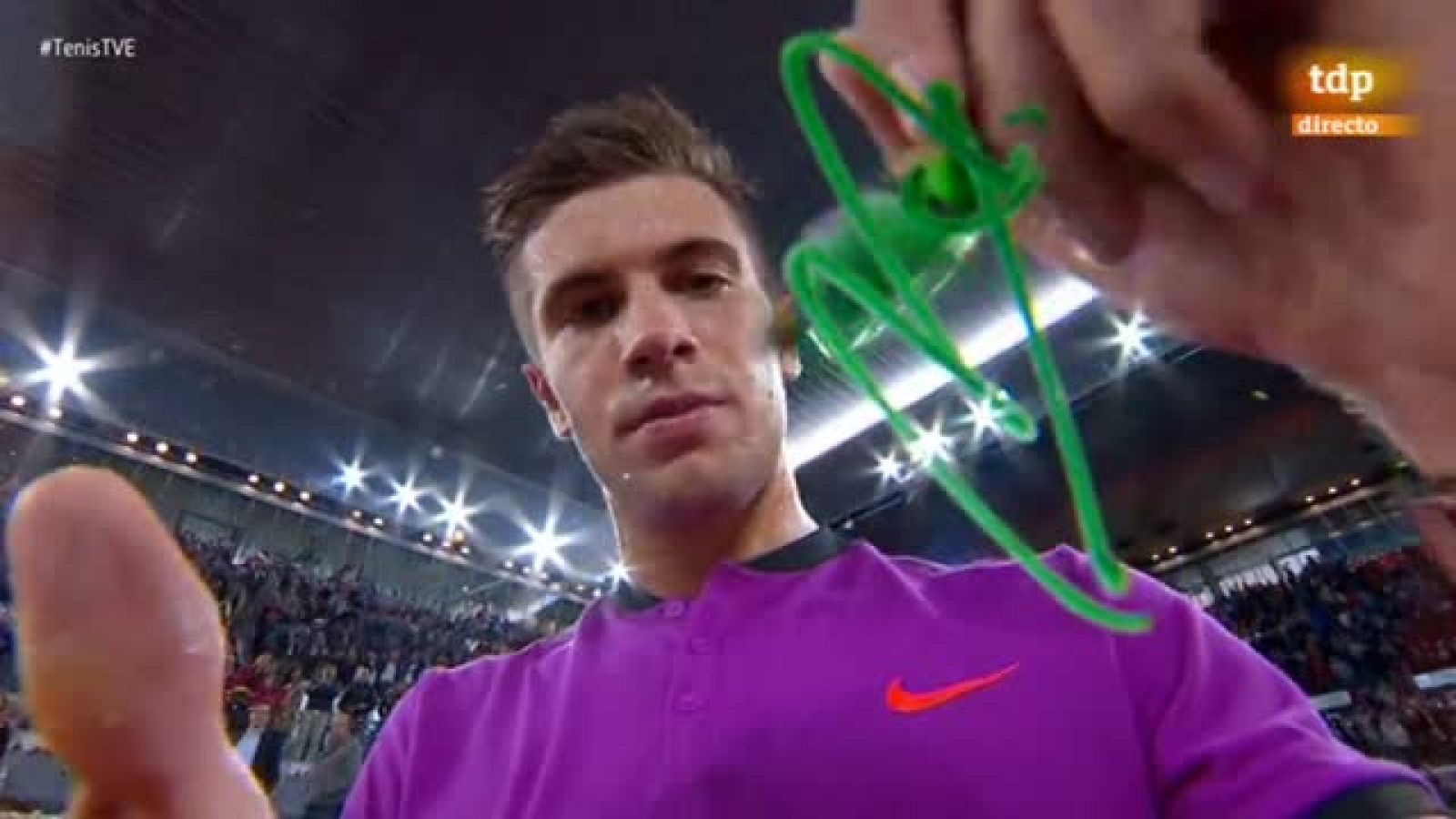 Coric, "muy feliz" tras dar la sorpresa ante Murray | Ver