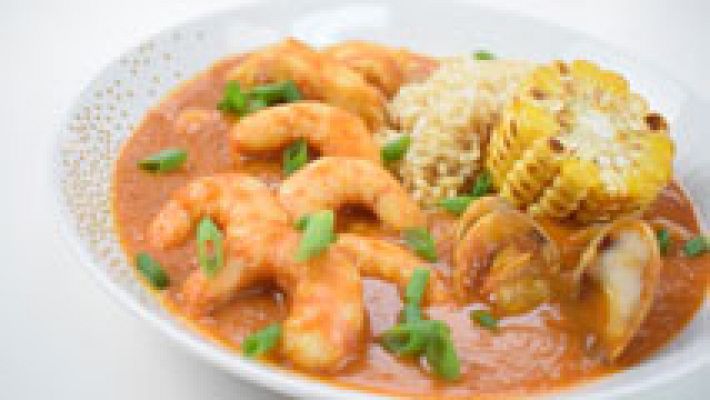 MasterChef - #BloggerMC5 - Guiso cajún de marisco
