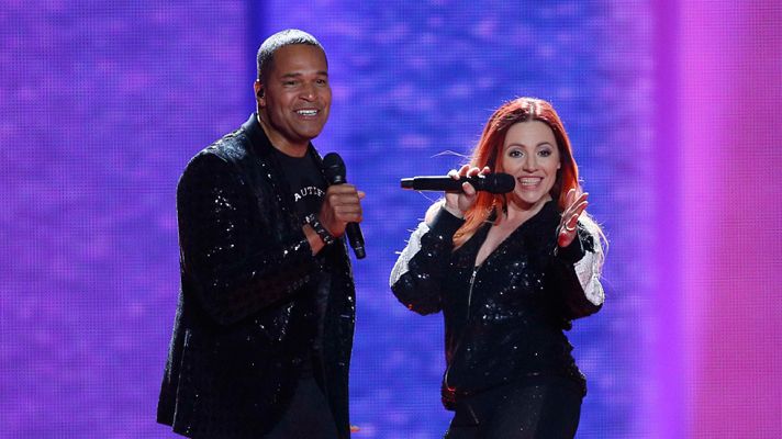 Eurovisión - San Marino: V. Monetta and J. Wilson cantan 'Where I Am'