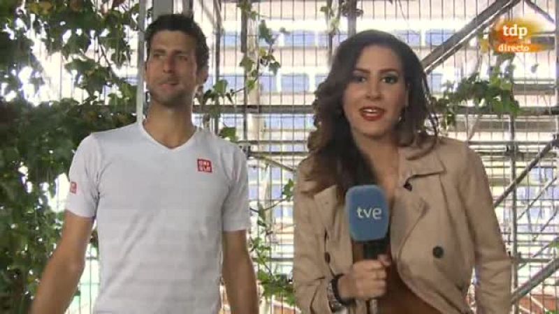 Djokovic dice que el favorito para ganar el Madrid Open es Nadal