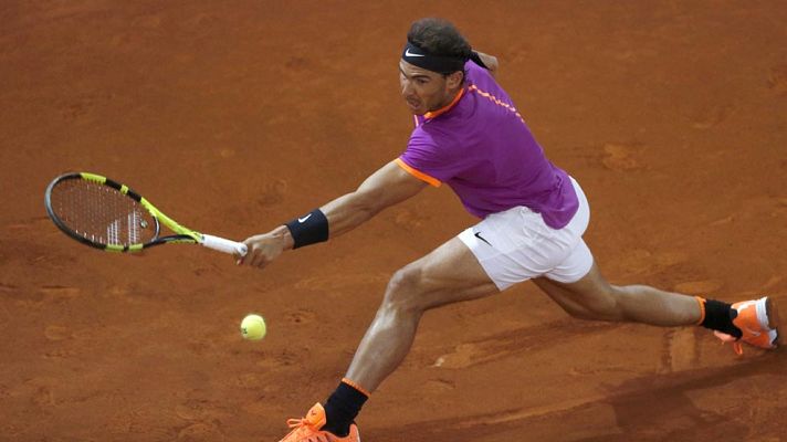 Madrid Open de Tenis - Rafa Nadal encuentra la fórmula en un partidazo con Goffin