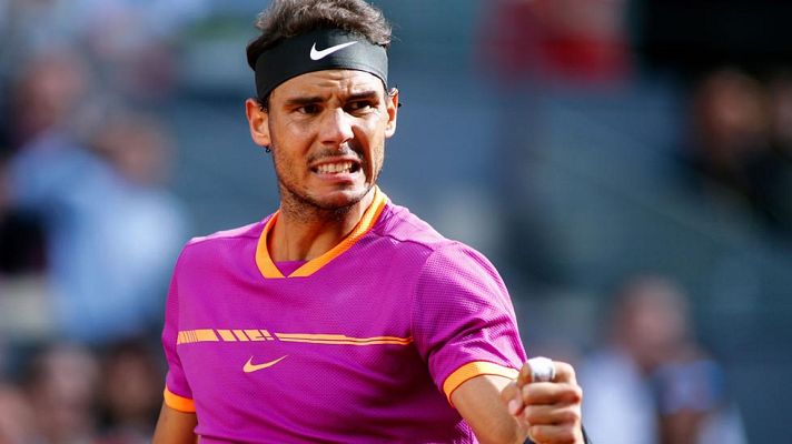 Madrid Open de Tenis - Madrid Open 2017 | Nadal gana el primer set a Thiem en el tie-break (10-8)