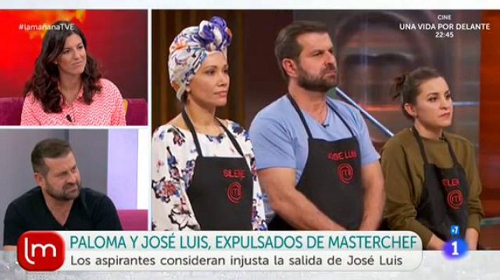 La mañana - Paloma y José Luis, expulsados de MasterChef