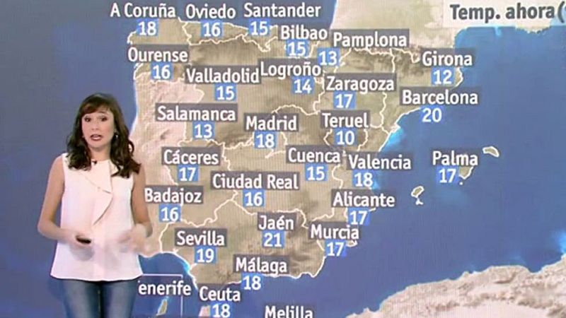 Jornada de más calor de lo normal para esta época del año