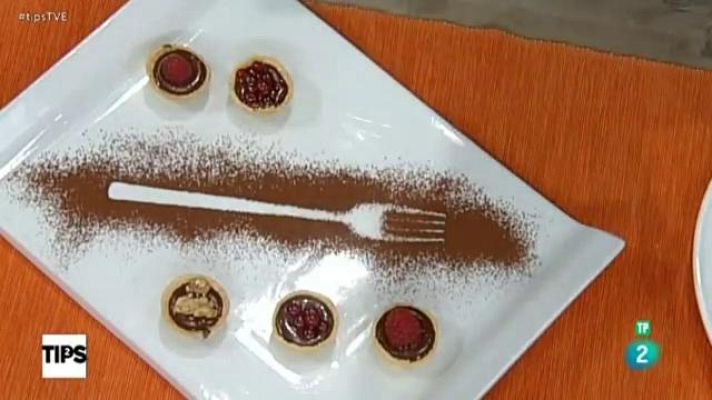 RTVE Cocina - Tartaletas de chocolate con frutos rojos