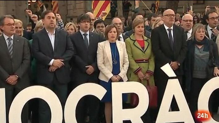 Parlamento - Forcadell ante el TSJC