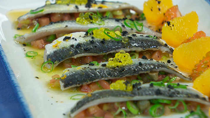 RTVE Cocina - Ensalada de sardinas y naranja