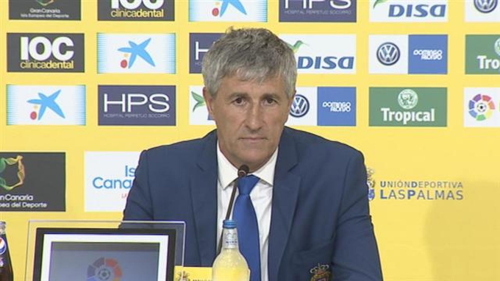 Quique Setién se despide de la UD | Ver