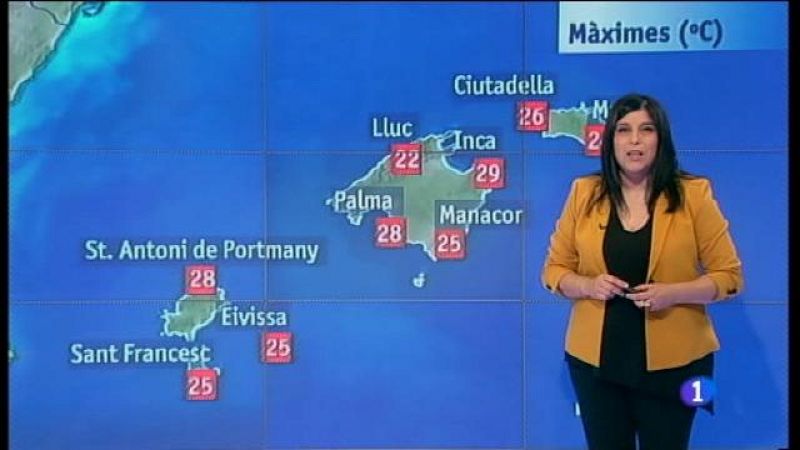El temps a les Illes Balears - 17/05/17