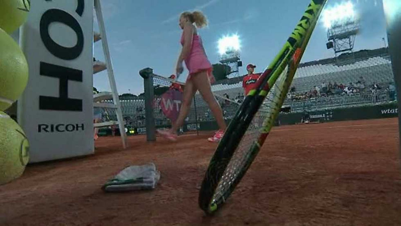 Tenis - WTA Torneo Roma (Italia): K. Siniakova - S. Kuznetsova - ver ahora