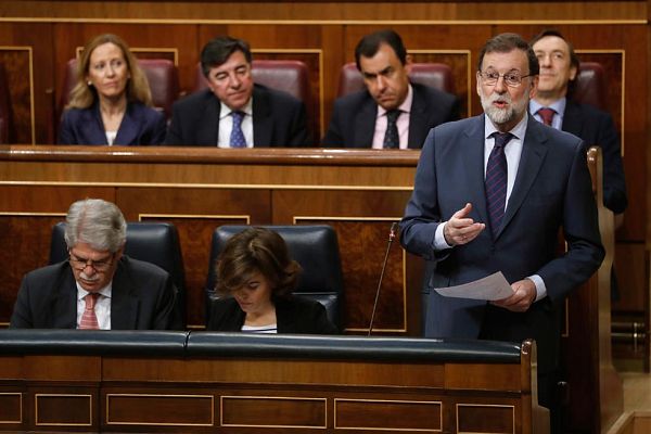  - Rajoy reitera en el Congreso su apoyo al ministro de Justicia y a la cúpula fiscal