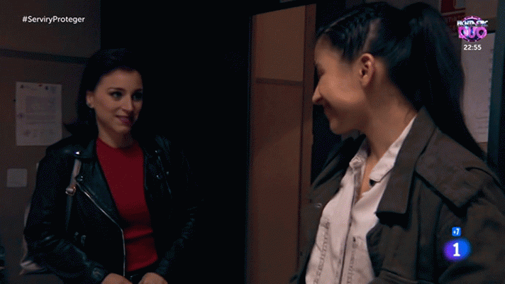 Servir y proteger - Nacha a Laura: "Me equivoqué al intentar besarte"