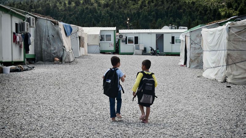 La cifra de niños refugiados y migrantes que viajan solos se quintuplica desde 2010