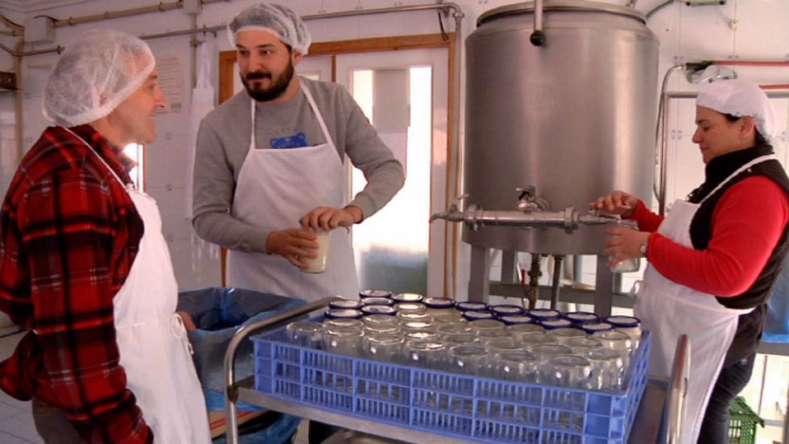 La artesanía de un yogur