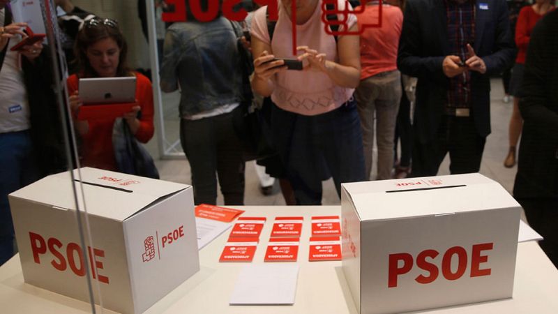 Los tres candidatos a dirigir el PSOE estn de acuerdo en rechazar la mocin de censura de Podemos