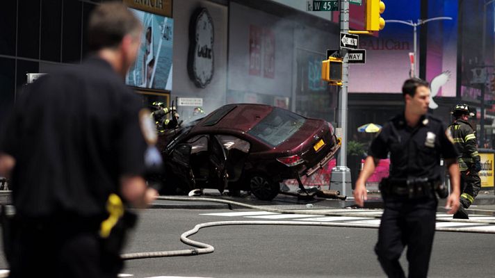 Telediario 1 - El conductor del atropello de Times Square conducía drogado, no borracho