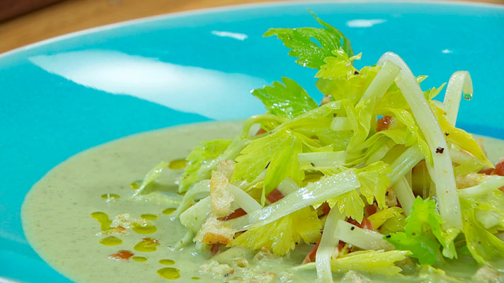 RTVE Cocina - Crema de apio y espárragos