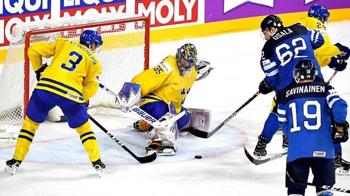 Hockey sobre hielo - Cto. Mundo Masculino 2017. 2ª Semifinal: Suecia - Finlandia