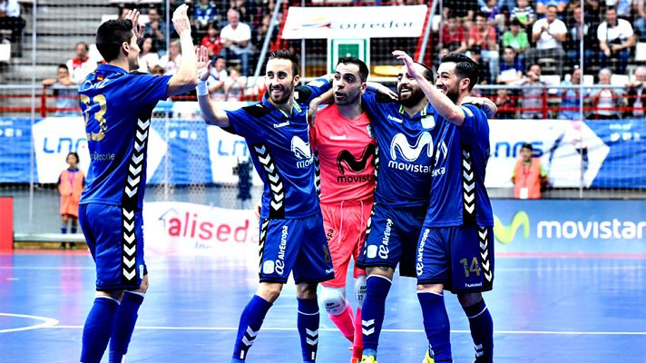  - LNFS. Playoff cuartos. Movistar Inter 4-2 Catgás Energía. Resumen