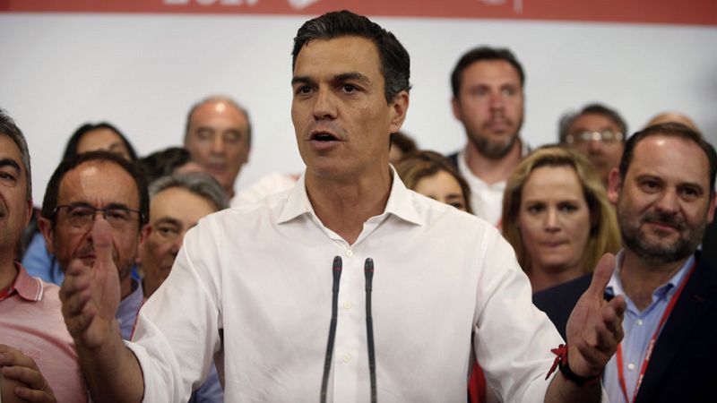 Snchez, reelegido secretario general del PSOE