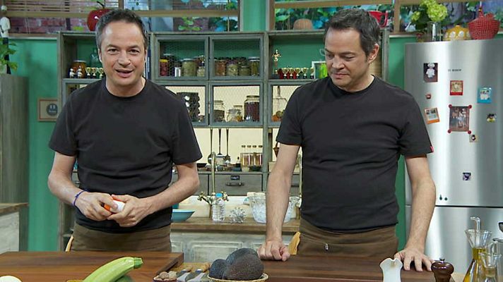 Torres en la cocina - Crema de aguacate y alitas al ron