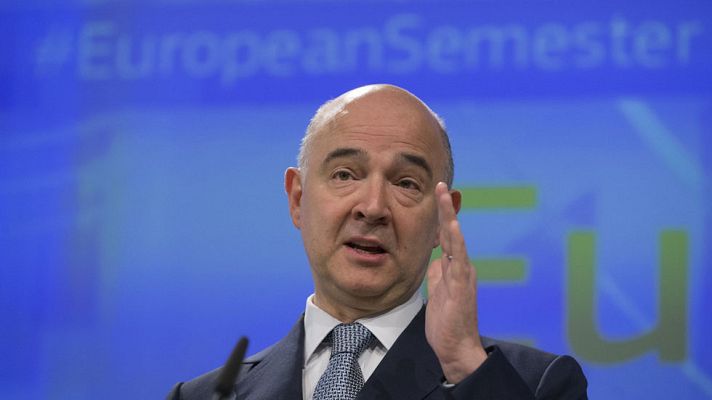 Telediario 1 - Bruselas pide a España que tome medidas para fomentar la contratación indefinida