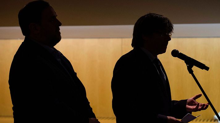 Telediario 1 - La ley de ruptura que prepara la Generalitat prevé la independencia inmediata si el Gobierno impide el referéndum