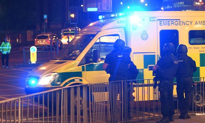 Telediario 1 - 19 muertos tras una explosión en Manchester
