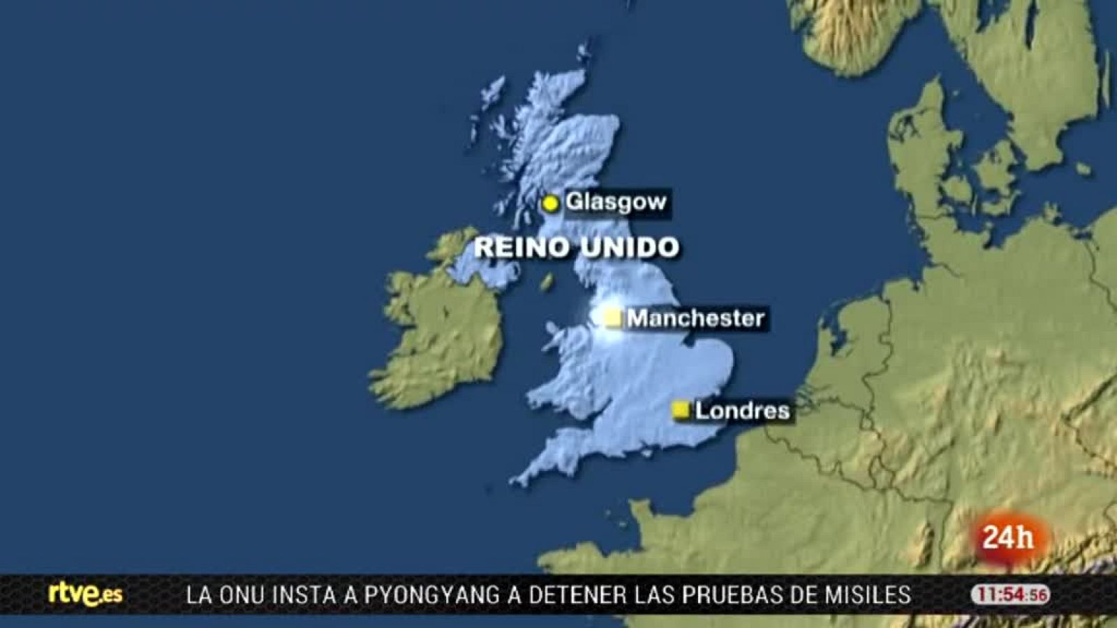 Manchester, objetivo del peor atentado terrorista en Reino Unido desde 2005 - Informativo 24h | Ver
