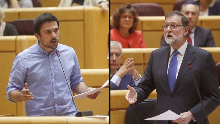 La tarde en 24h - Rifirrafe entre Ramón Espinar y Mariano Rajoy a costa de la corrupción