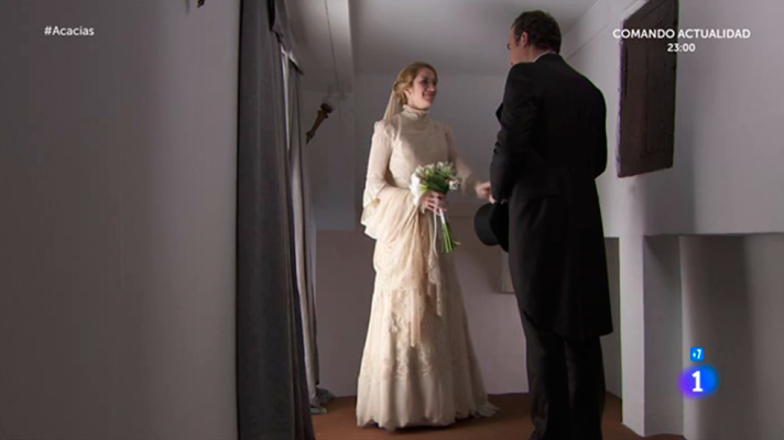 Acacias 38 - Elvira habla con su padre antes de casarse