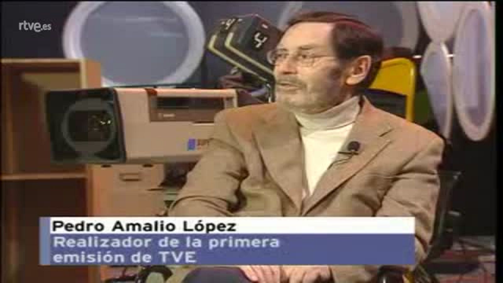 Historia de TVE - Pedro Amalio López nos cuenta cómo fue la realización de la primera emisión