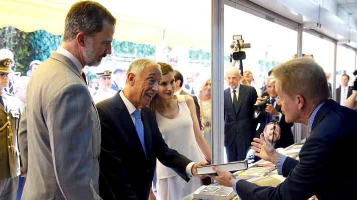Telediario 1 - La Feria del Libro de Madrid abre mirando a Portugal