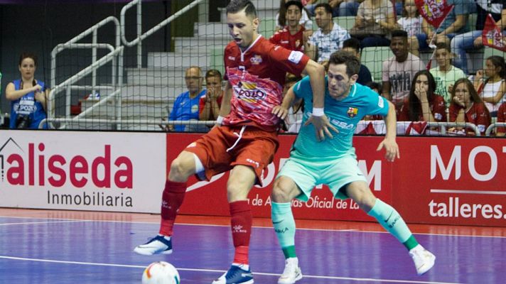  - LNFS. Playoff semifinales 1. ElPozo 3-2 FC Barcelona. Resumen