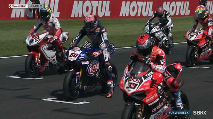  - Camp. Mundo. WSBK 2ª Carrera prueba Donington