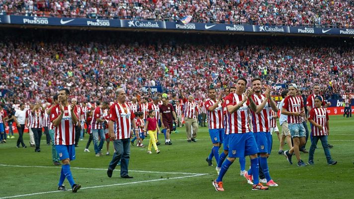 Telediario 1 - Fiesta rojiblanca para despedir al Calderón