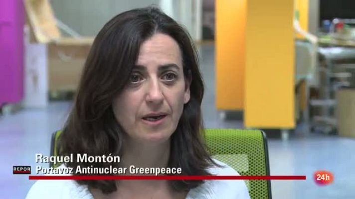 Repor - Raquel Montón es responsable de la campaña antinuclear