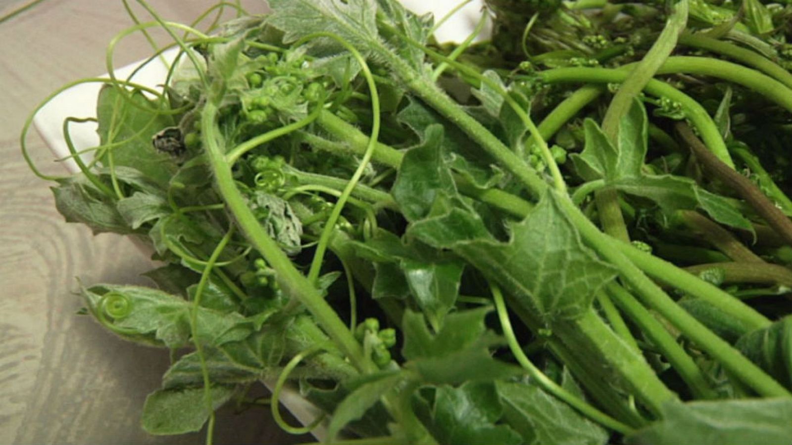 Espárragos camuflados