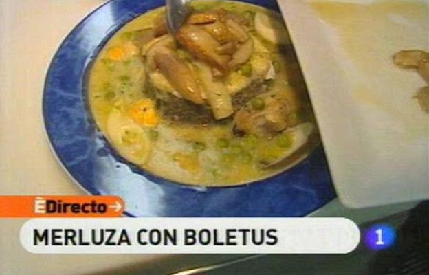 RTVE Cocina - Merluza con boletus