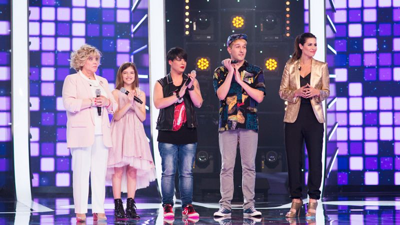 Fantastic Duo - Las lagrimas de Karina tras escuchar a su hija cantando "El ba�l de los recuerdos"