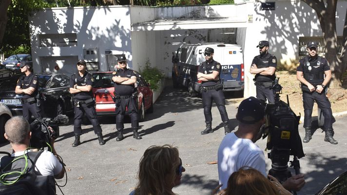 Telediario 1 - Prisión incondicional para un detenido por el atropello de Marbella y prisión eludible bajo fianza de 25.000 euros para el otro