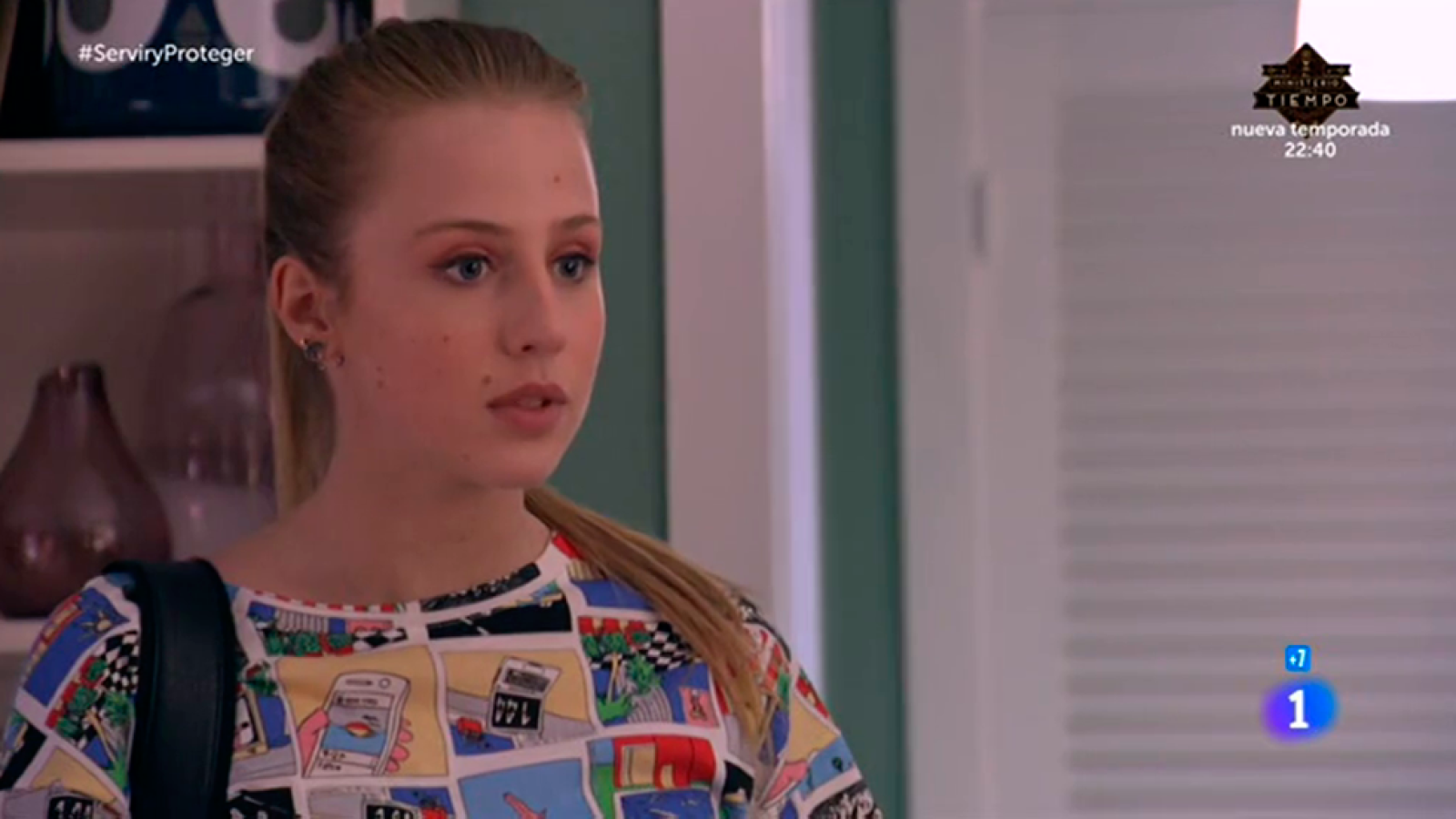 Servir y proteger - Olga a su padre: "Eres un hipócrita"